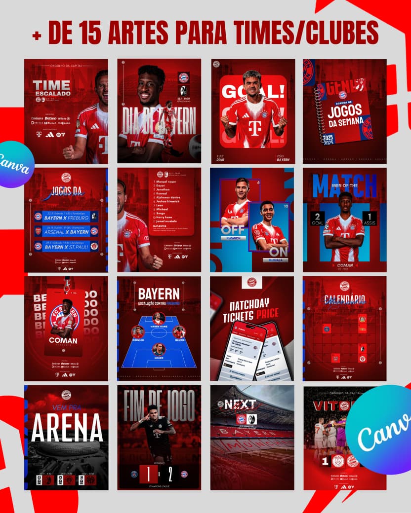 Capa do Pack Bayern Munich