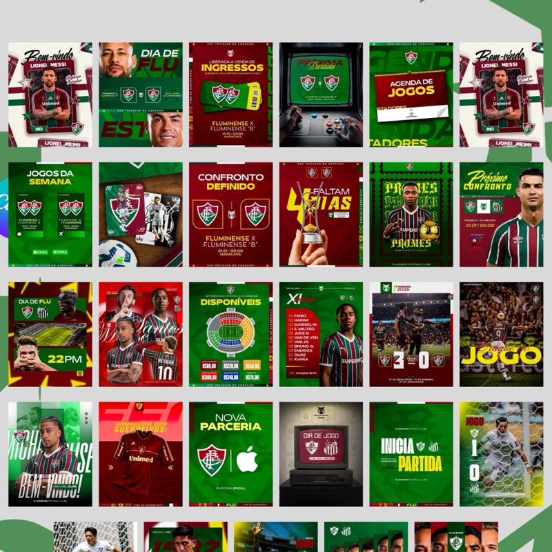 Capa do Pack Fluminense