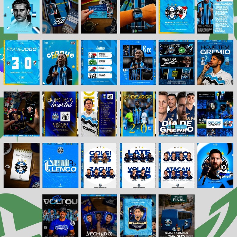 Capa do Pack Grêmio