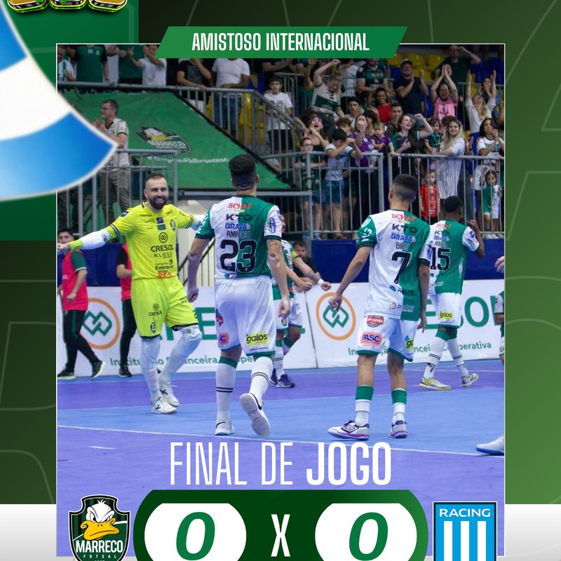 Capa do Pack Marreco Futsal