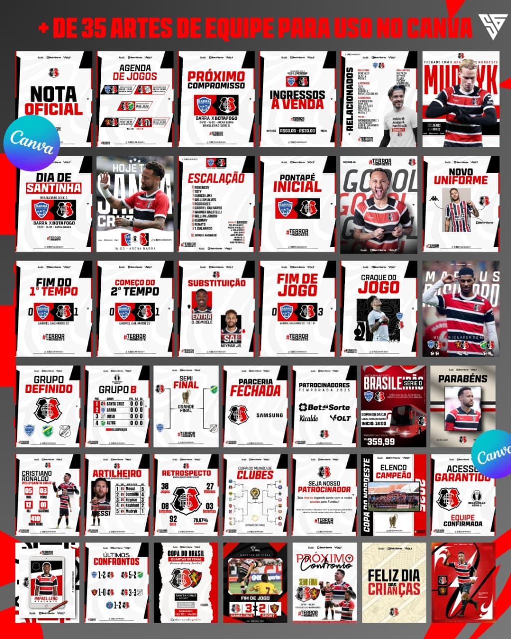 Capa do Pack Santa Cruz